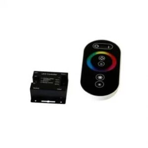 Dálkový dotykový ovladač černý pro RGB LED pásky - max 288W