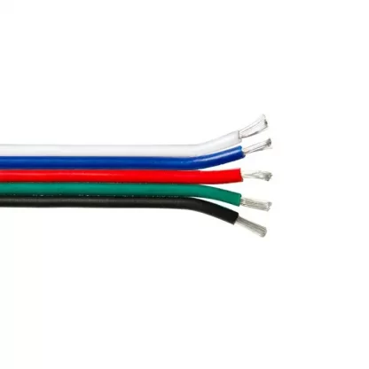 Kabel pro led pásek RGBW plochý