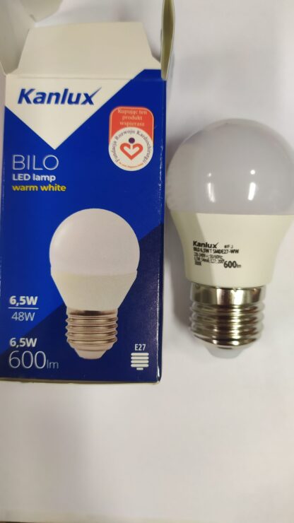 Led žárovka 6,5W 600lm teplá bílá